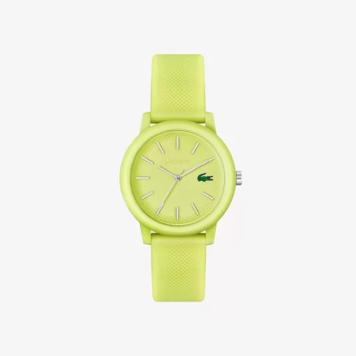 Lacoste Uhren> 12.12 Dreizeigeruhr Aus Silikon Yellow 000