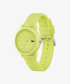 Lacoste Uhren> 12.12 Dreizeigeruhr Aus Silikon Yellow 000