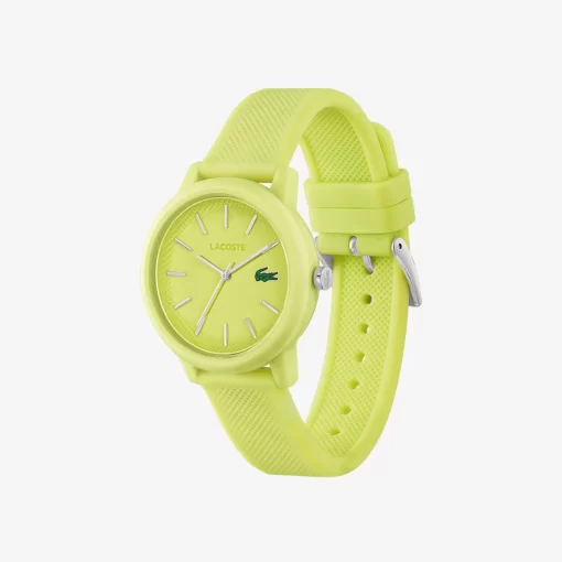 Lacoste Uhren> 12.12 Dreizeigeruhr Aus Silikon Yellow 000