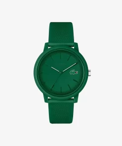 Lacoste Uhren> 12.12 Herrenuhr Mit Grunem Silikonband Grun 000