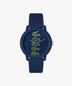 Lacoste Uhren> 12.12 Holiday Dreizeigeruhr Aus Silikon Blau 000