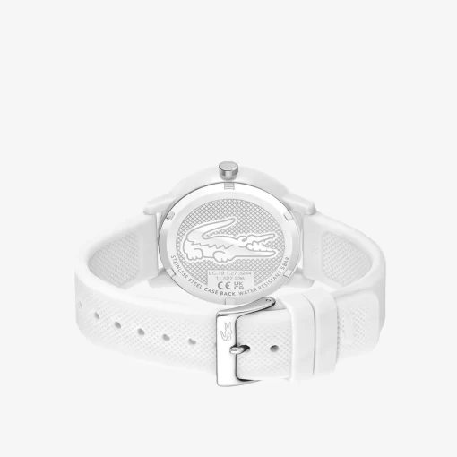 Lacoste Uhren> 12.12 Holiday Dreizeigeruhr Aus Silikon Weis 000