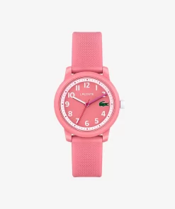 Lacoste Accessoires> 12.12 Kinderuhr Mit Pinkfarbenem Silikonband Rosa 000