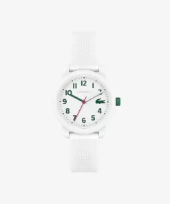 Lacoste Accessoires> 12.12 Kinderuhr Mit Weisem Silikonband Weis 000