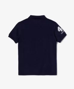 Lacoste Jungenkleidung> Club Med Kinder Polo Navy Blau 166