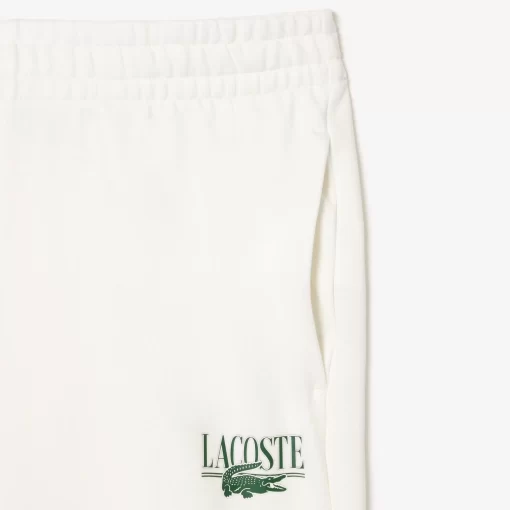 Lacoste Hosen & Shorts> Jogginghosen Mit Aufdruck Weis 70V