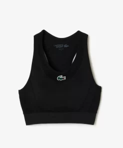 Lacoste Fitnessstudio & Training> Sport Stretch-Bh Schwarz 031