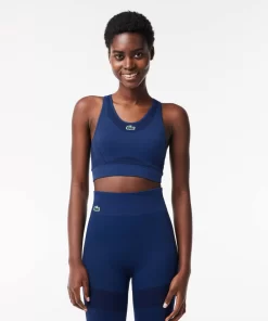 Lacoste Fitnessstudio & Training> Sport Stretch-Bh Navy Blau F9F