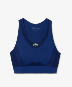 Lacoste Fitnessstudio & Training> Sport Stretch-Bh Navy Blau F9F