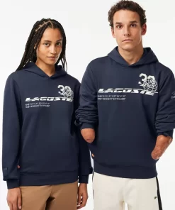 Lacoste Sportbekleidung> Sport X Theo Curin Baumwoll-Sweatshirt Blau Kxe