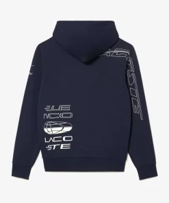 Lacoste Sportbekleidung> Sport X Theo Curin Baumwoll-Sweatshirt Blau Kxe