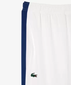 Lacoste Tennis> Tennis X Daniil Medvedev Trainingsanzug Weis / Neongelb / Burgunder / Weis / Navy Blau Q8I