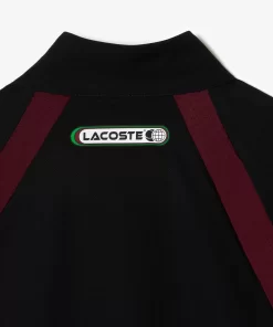 Lacoste Tennis> Tennis X Daniil Medvedev Trainingsanzug Schwarz / Blau / Grun / Burgunder / Schwarz Li3