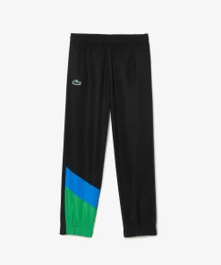 Lacoste Jungenkleidung> Tennis X Daniil Medvedev Trainingsanzug Schwarz / Blau / Grun / Burgunder / Schwarz Li3