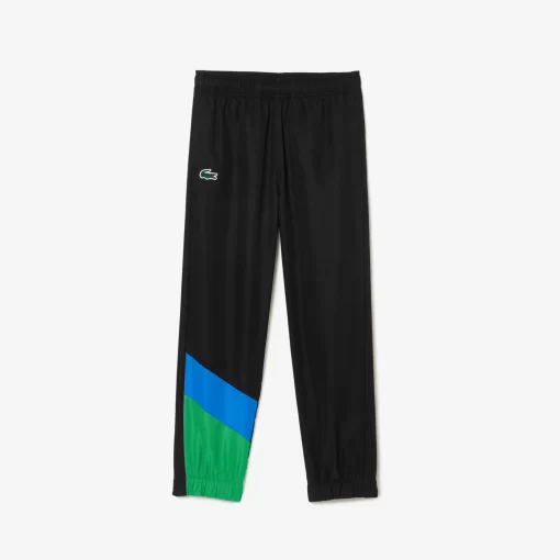 Lacoste Jungenkleidung> Tennis X Daniil Medvedev Trainingsanzug Schwarz / Blau / Grun / Burgunder / Schwarz Li3