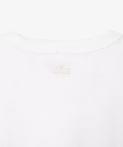 Lacoste T-Shirts> X Le Fleur Jersey T-Shirt Weis 001