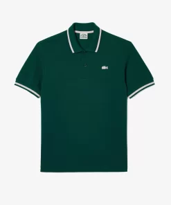 Lacoste Poloshirts> X Le Fleur Poloshirt Aus Robustem Pique Grun 3M2