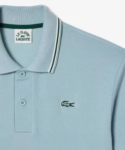 Lacoste Poloshirts> X Le Fleur Poloshirt Aus Robustem Pique Grau 5Qy