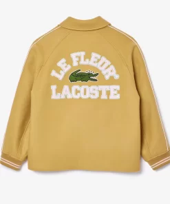 Lacoste Jacken & Mäntel> X Le Fleur Uniformjacke Gelb Tei