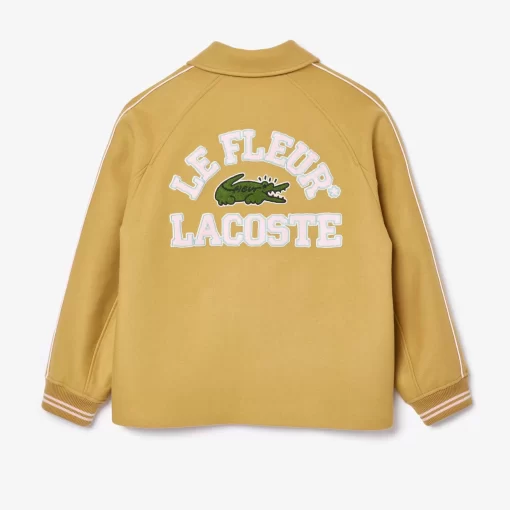 Lacoste Jacken & Mäntel> X Le Fleur Uniformjacke Gelb Tei