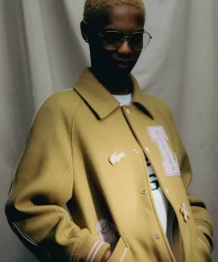 Lacoste Jacken & Mäntel> X Le Fleur Uniformjacke Gelb Tei