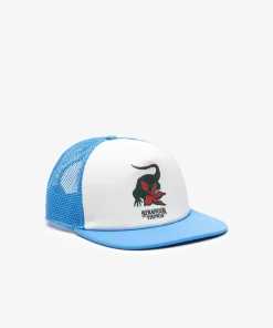 Lacoste Caps & Hüte> X Netflix Herren Kappe Atherisches Blau L99