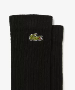 Lacoste Sportbekleidung>Lange Herren Sport Socken Im 3Er-Pack Schwarz 8Vm