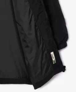 Lacoste Mädchenkleidung>Lange Recycelte Puffer-Jacke Schwarz 031