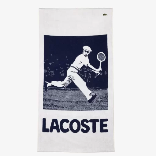 Lacoste Heimtextilien>Le Revers Strandtuch Beige Bei