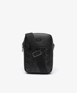 Lacoste Umhangetaschen & Gürteltaschen>Leder-Beutel Mit Monogramm-Aufdruck Black 000