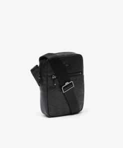 Lacoste Umhangetaschen & Gürteltaschen>Leder-Beutel Mit Monogramm-Aufdruck Black 000