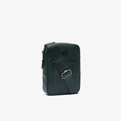 Lacoste Umhangetaschen & Gürteltaschen>Leder-Beutel Mit Monogramm-Aufdruck Sinople B43