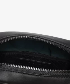 Lacoste Umhangetaschen & Gürteltaschen>Leder-Beutel Mit Monogramm-Aufdruck Black 000