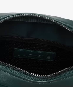 Lacoste Umhangetaschen & Gürteltaschen>Leder-Beutel Mit Monogramm-Aufdruck Sinople B43