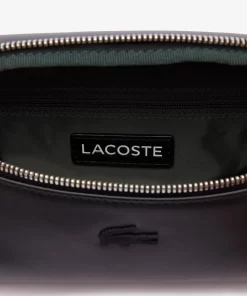 Lacoste Geldbörsen & Kleinlederwaren>Leder-Handtasche Im Banana-Style Black 000