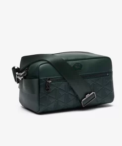 Lacoste Umhangetaschen & Gürteltaschen>Ledertasche Mit Monogramm-Aufdruck Sinople B43