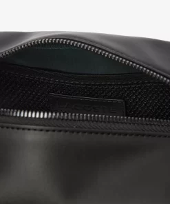 Lacoste Umhangetaschen & Gürteltaschen>Ledertasche Mit Monogramm-Aufdruck Black 000