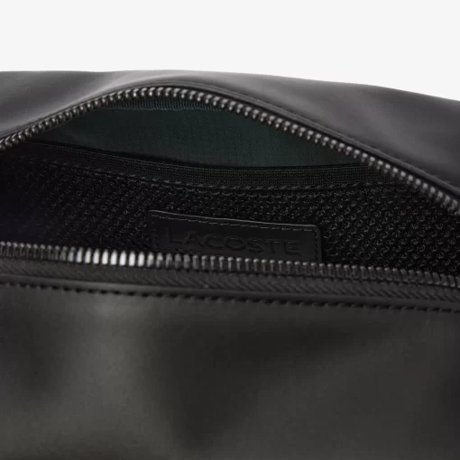 Lacoste Umhangetaschen & Gürteltaschen>Ledertasche Mit Monogramm-Aufdruck Black 000