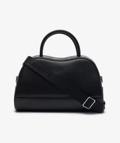 Lacoste Taschen>Lora Ledertasche Gros Black 000