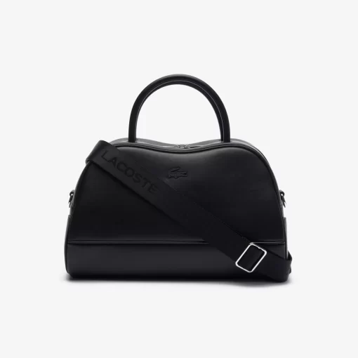 Lacoste Taschen>Lora Ledertasche Gros Black 000