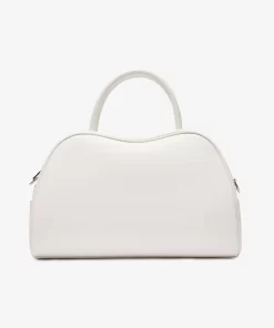 Lacoste Taschen>Lora Ledertasche Gros Bright White 001