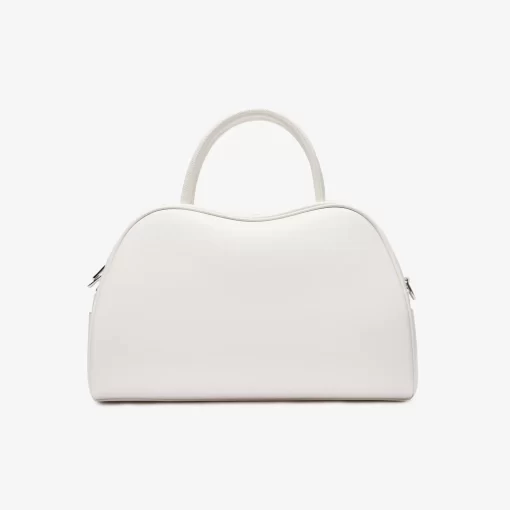 Lacoste Taschen>Lora Ledertasche Gros Bright White 001