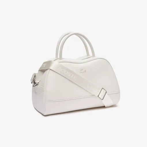 Lacoste Taschen>Lora Ledertasche Gros Bright White 001