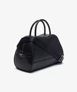 Lacoste Taschen>Lora Ledertasche Gros Black 000