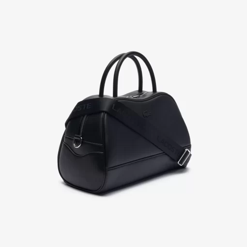 Lacoste Taschen>Lora Ledertasche Gros Black 000