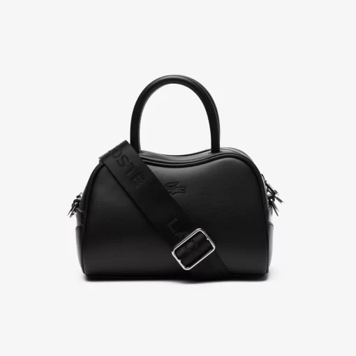 Lacoste Taschen>Lora Leder-Tasche Klein Black 000