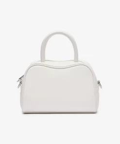 Lacoste Taschen>Lora Leder-Tasche Klein Bright White 001