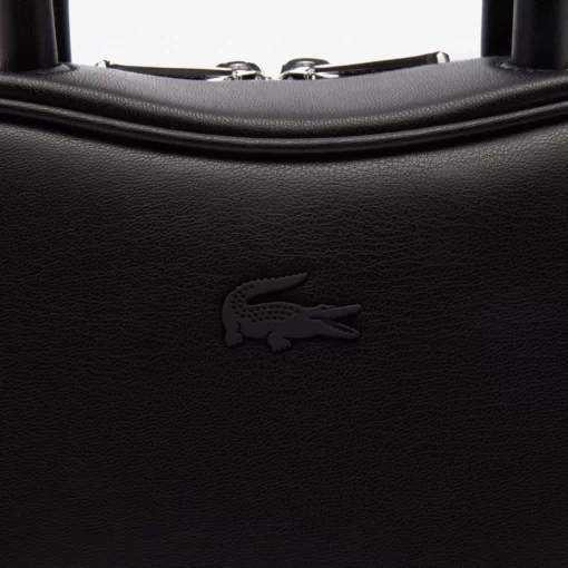 Lacoste Taschen>Lora Leder-Tasche Klein Black 000