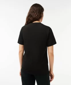 Lacoste Unterwäsche & Loungewear>Lounge T-Shirt Schwarz C31