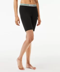 Lacoste Unterwäsche & Loungewear>Lounge-Bikershorts Schwarz 031